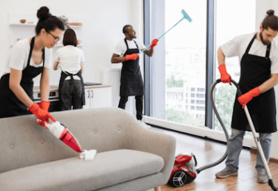 Who is responsible for end-of-tenancy cleaning—tenant or landlord?